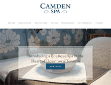 Tablet Screenshot of camdenspa.com